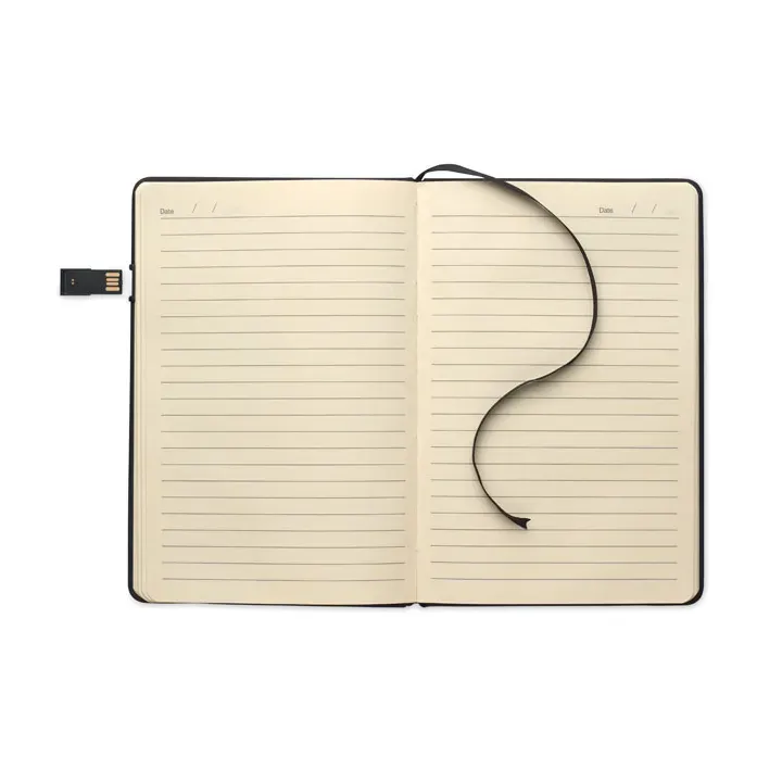 A5 notebook w/ integrated USB - MO2725 (MOCN#03)
